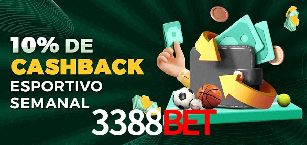 10% de bônus de cashback na 3388Bet
